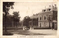 CPA Chaumont La Caserne Du 109eme d Infanterie Militaria 