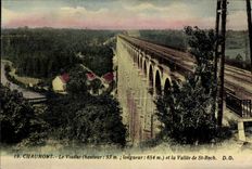 CPA Chaumont Le Viaduc et la Vallee de st Roch