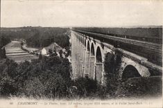 CPA Chaumont Le Viaduc Vallee Saint Roch 
