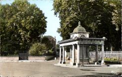 CPA Bourbonne Les Bains La Source d Eau Chaude