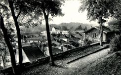 CPA Bourbonne Les Bains La Echappee sur la Ville