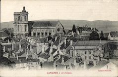 CPA Langres a Vol d oiseau