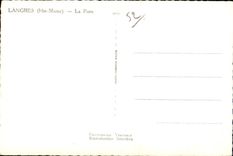 CPA Langres (Hte Marne) La Poste