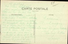 CPA the War View of Wargemoulin Militaria