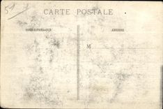 CPA the Great War Mondement Church Set fire to by the Germans