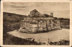CPA Monument raised with the Crossroads Sainte Fine by Association of the 130e Division (General Toulorge)