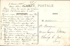 CPA the Perthes Great War Hurlus celebrates It and historical house forestiere close which our hairy livrerent