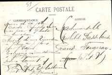 CPA Great War 1914-1516 Moret Mount close Vitry IE Francois the Marne Tombs of French Soldiers died in the Field honor