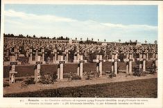 CPA Militaria CPA military Souain it Cemetery