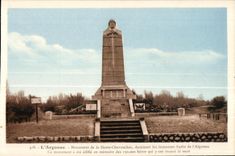 CPA Militaria CPA Argonne Monument of the High Ride