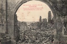 CPA Militaria CPA In Lorraine War 1914-15 Gerbeviller