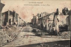 CPA Militaria CPA the Gerbeviller Great War Martyrdom