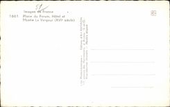 CPA Reims Images of France Places Forum Hotel and Museum the Dandy roll (XVIe century)