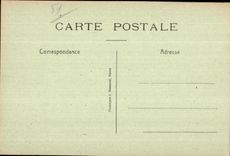 Reims In Entered Ruins Street Henri IV and street of Militaria Mars