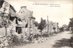 Reims In Ruins Boulevard Jamin Miltiaria