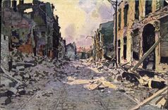 Reims the street Chanzy