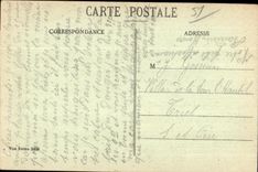 Reims in its years of 1914-1917 Place Luton Miltiaria bombardments