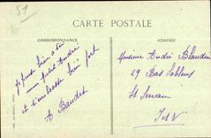 CPA Reims Seen of the Cathedral Ruins of the Street Etrgene Esteuqude