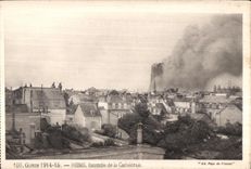 CPA Reims Sets fire to the Cathedral