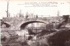 CPA Reims Environs of the Bridge on the Canal has Belle close to Sillery Militaria