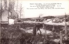 CPA Reims Surroundings of Moroccan Tombs close to Sillery of the Morocco Railway