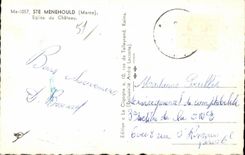 Menehould the Marne Church of the Castle