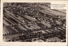 Mourmelon the Large one and the Camp of Trawl-nets Seen from in the plane