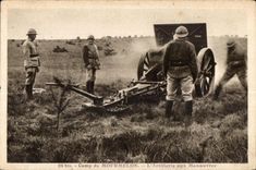 Camp of Mourmelon Artillery to the Operations Militaria Canon