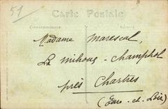 Trawl-nets On the Marne the Theater and Notre Dame Church