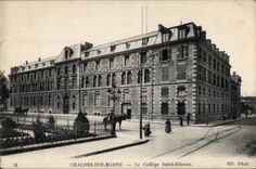 CPA Trawl-nets On the Marne the College Saint Etienne