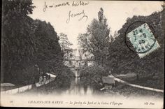 CPA Trawl-nets On the Marne the Garden of Jard and the Case Saves