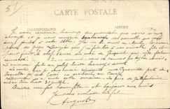 CPA Camp of Trawl-nets the Pyramid Cette Pyramid was high to perpetuate the memory a letter of