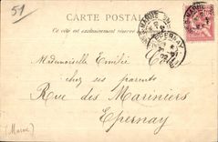 CPA Chalons On the Marne the Case Saves