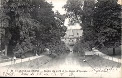 CPA Trawl-nets On the Marne Garden of Jard and the Case Saves