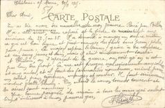 CPA Trawl-nets on the Marne District Chanzy Infantry