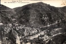 Gorges du Tarn Ste Enimie Vue panoramique