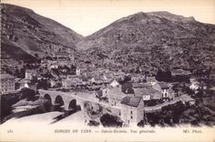 Gorges Du Tarn Sainte Enimie Vue generale