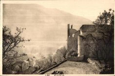 Gorges Du Tran Sainte Enimie Lozere Ruines de I ancien Monastere