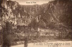 CPA Gorges du Tarn Le Cirque des Beaumes ou se trouve la Chapelle de Saint Hilaire