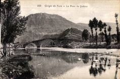 CPA Gorges du Tarn Le Pont de Quezac