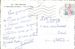 CPSM Entre Saint Jean et Notre Dame de Monts Foret de Monts