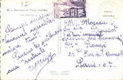 CPA Saint Jean de Monts (Vendee) Une Bourine