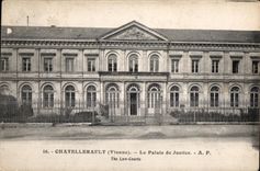 CPA Chatellerault (Vienne) Le Palais de Justice A P The Law Courts