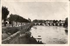 CPA Chatellerault (Vienne) La Vienne et le Pont Henri IV