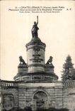 CPA Chatellerault (Vienne) Jardin Public Monument eleve en souvenir De la Revolution Francaise Public Garden Monument th