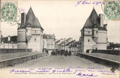CPA Chatellerault Las Tours Du Pont Henri