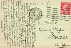 CPA Poitiers Panorama pris du Boulevard Aboville