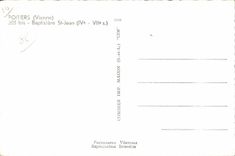 CPA Poitiers (Vienne) bis Baptistere St Jean