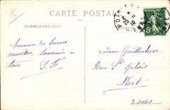 CPA Poitiers (Vienne) Vallee du clain Eglise Ste Radegonde Vue prise du Pont Neuf