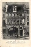 CPA Poitiers (Vienne) rue du Marche Ancien Hotel Seigneurial Chambon du XVI siecle Le Rez de 